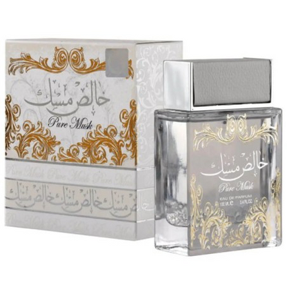 PERFUME PURE MUSK LATTAFA + DEO