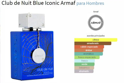 Perfume para Caballero Marca Armaf Club de Nuit ICONIC (105ML)