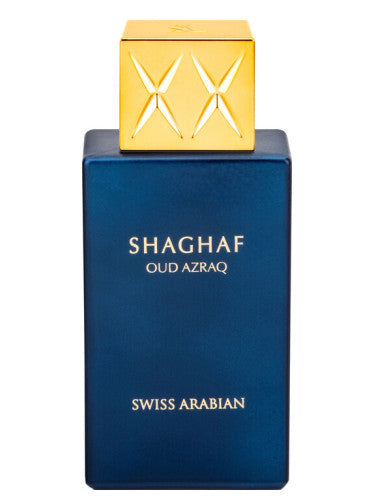 SHAGHAF OUD AZRAQ Swiss arabian perfume UNISEX 75ml