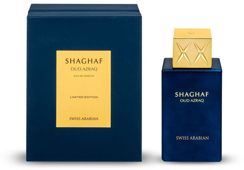 SHAGHAF OUD AZRAQ Swiss arabian perfume UNISEX 75ml